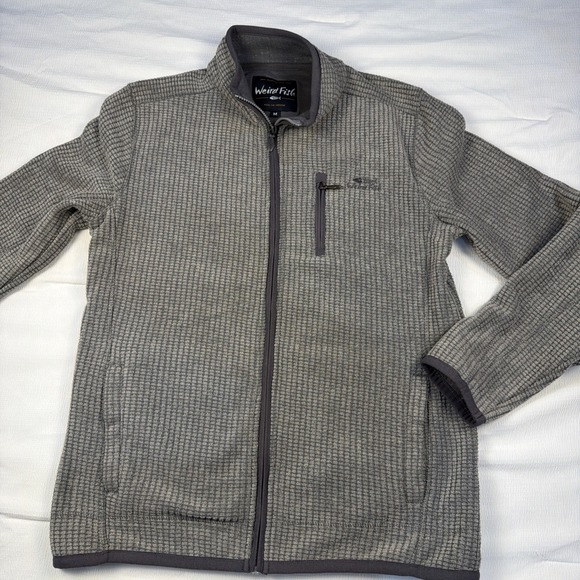 Weird Fish Grey Transom Full Zip Macaroni Jacket Men's Medium Outdoor Rugged - Picture 2 of 10
